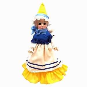 Vintage Effanbee‎ Mother Goose Collectible Vinyl Doll 12" 80s Storybook Themed